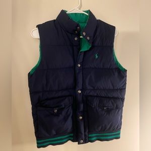 Polo puffer vest